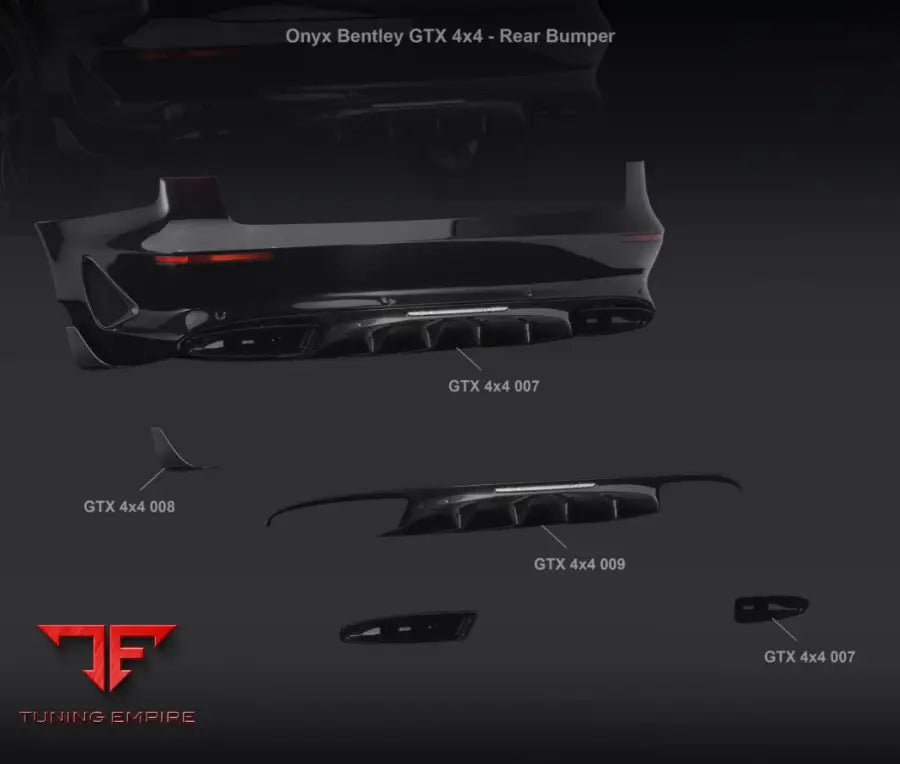 ONYX BENTLEY BENTAYGA BODY KIT GTX 4X4