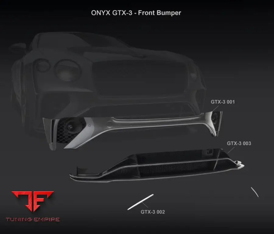 ONYX BENTLEY GTX3 BODY KIT 2018-2024