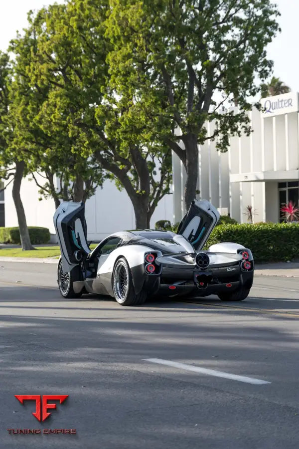 PAGANI UTOPIA FORGED WHEELS AND EXHAUST SYSTEM