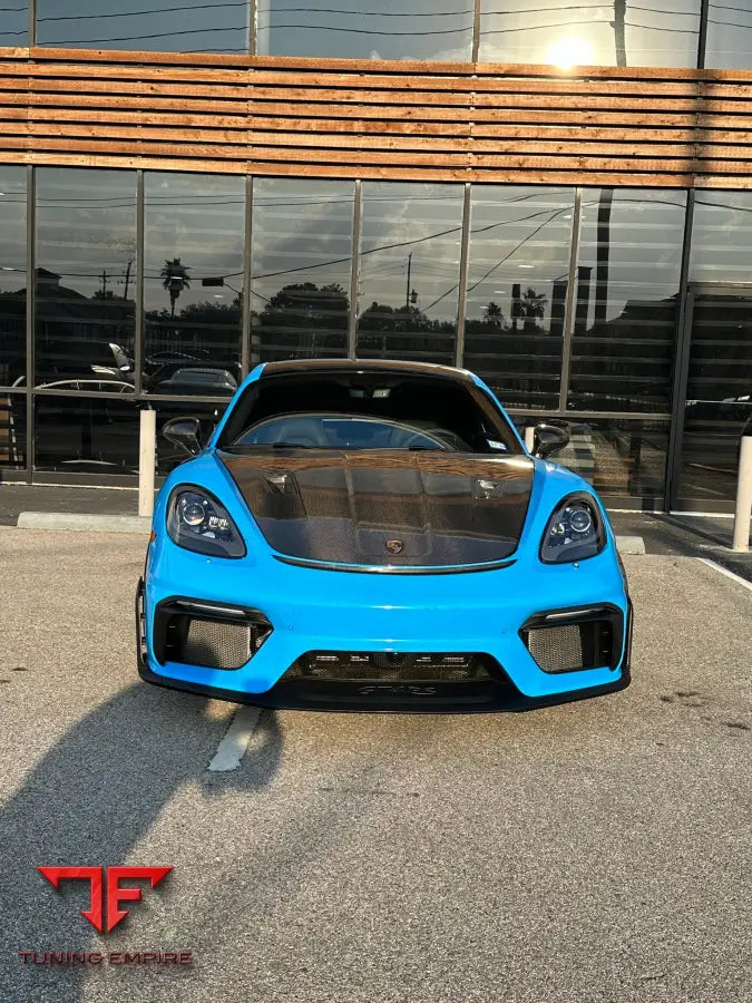 PORSCHE 718 981 CAYMAN BOXSTER CARBON FIBER HOOD