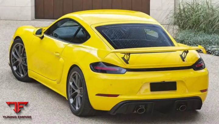 PORSCHE 718 BOXSTER / CAYMAN GT4 CARBON FIBER REAR DIFFUSER