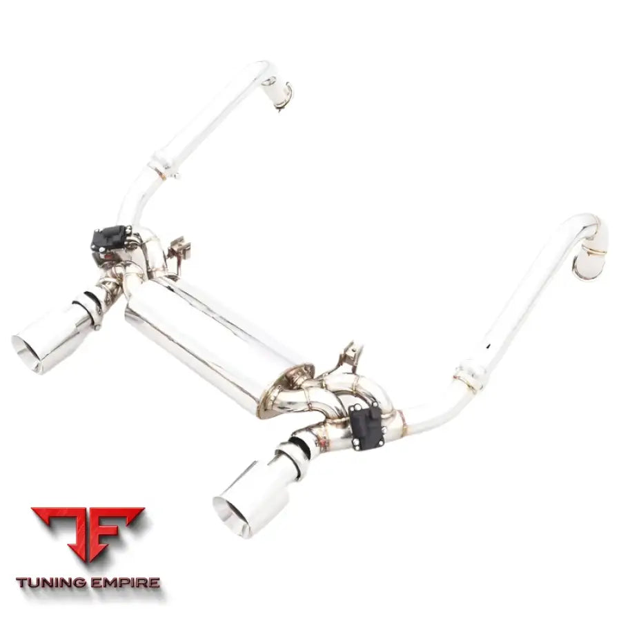 PORSCHE 718 BOXSTER GT4 2.0 2.5 CATBACK STEEL EXHAUST 2016-2019