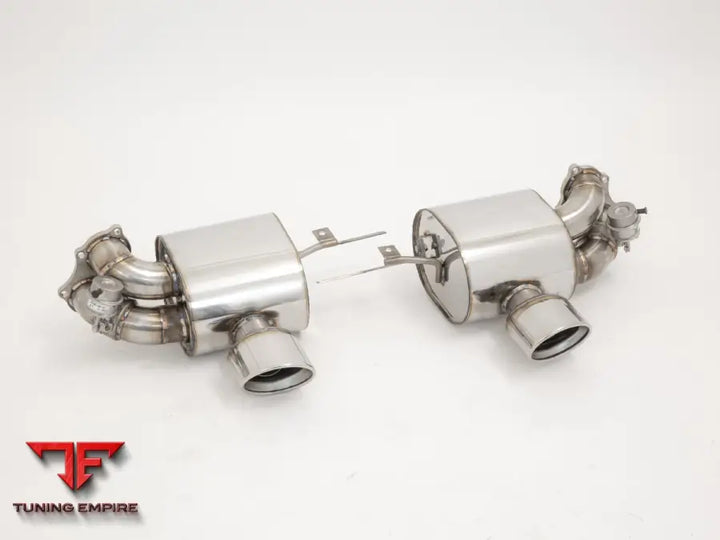 PORSCHE 718 BOXSTER SPYDER EXHAUST SYSTEMS