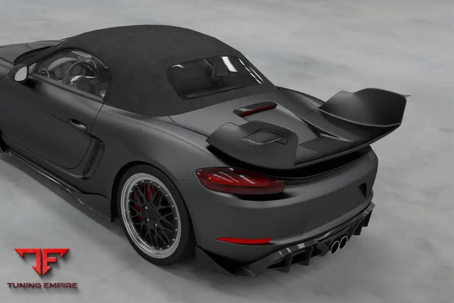 PORSCHE 718 BOXSTER STM STYLE TRUNK SPOILER BSD