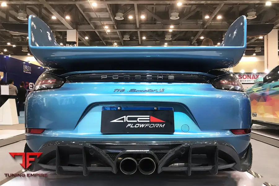 PORSCHE 718 BOXSTER STM STYLE TRUNK SPOILER BSD