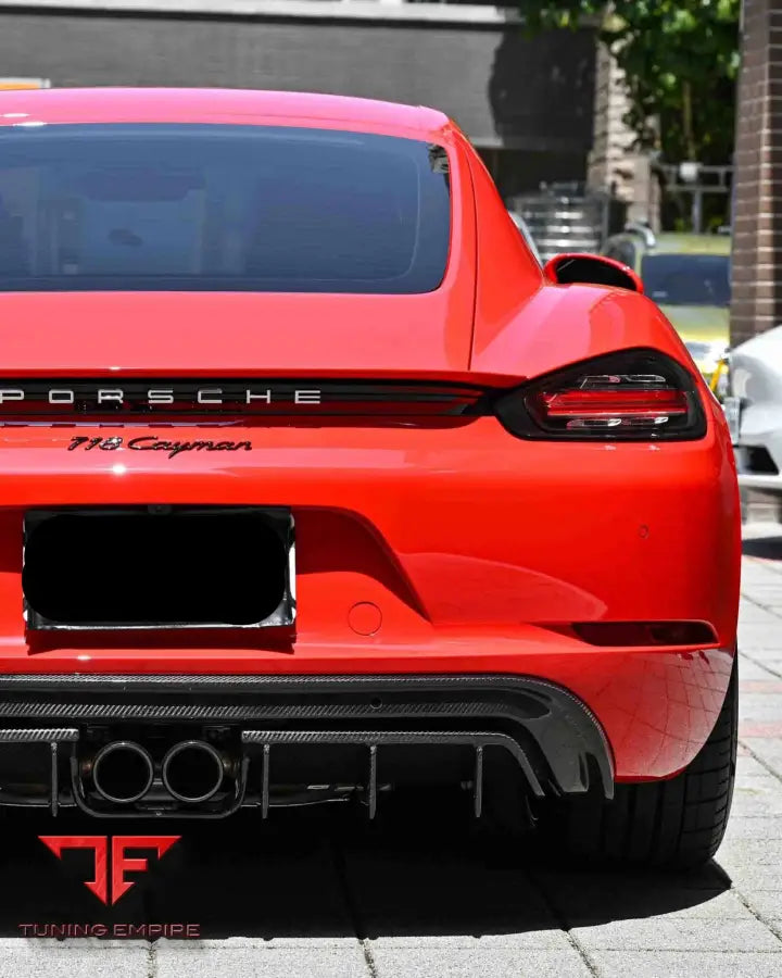 PORSCHE 718 CARBON FIBER PARTS