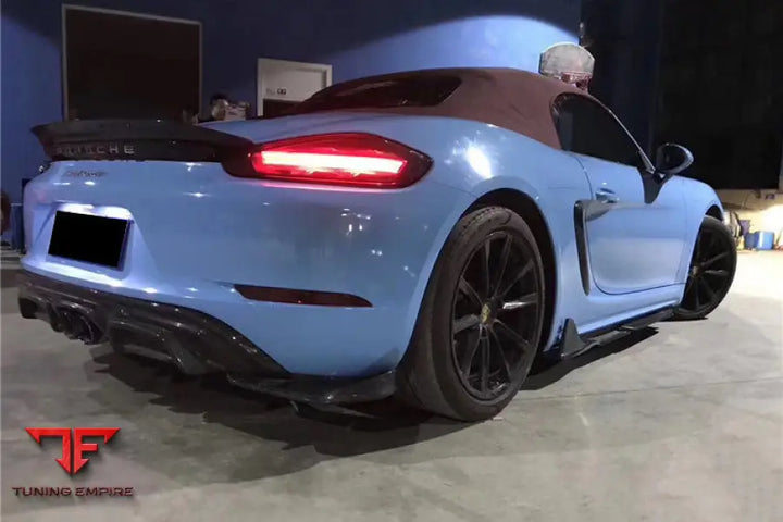 PORSCHE 718 CAYMANBOXSTER AM STYLE CARBON FIBER FULL BODY KIT BSD