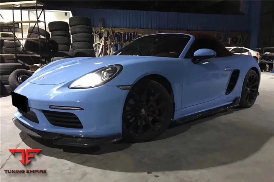 PORSCHE 718 CAYMANBOXSTER AM STYLE CARBON FIBER SIDE SKIRTS BSD