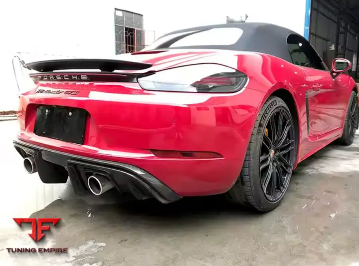 PORSCHE 718 CAYMAN/BOXSTER CARBON BODY KIT PARTS