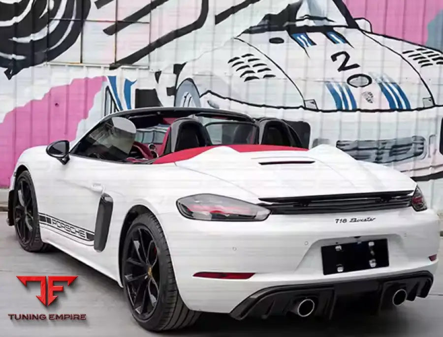 PORSCHE 718 CAYMAN/BOXSTER CARBON BODY KIT PARTS