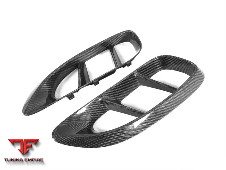 PORSCHE 718 CAYMAN & BOXSTER CARBON FIBER SIDE AIR VENTS BSD