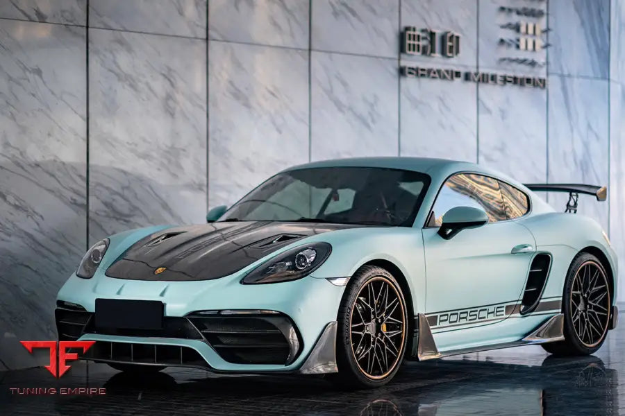 PORSCHE 718 CAYMAN & BOXSTER CARBON FIBER SIDE AIR VENTS BSD