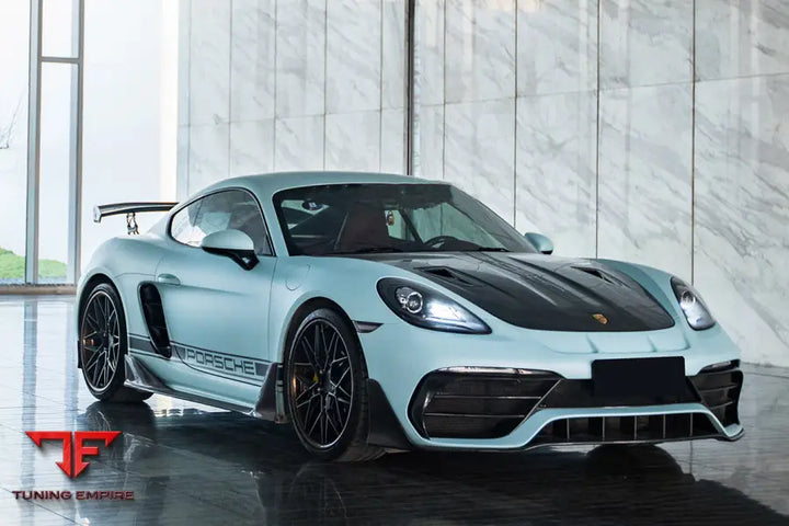 PORSCHE 718 CAYMAN & BOXSTER CARBON FIBER SIDE AIR VENTS BSD