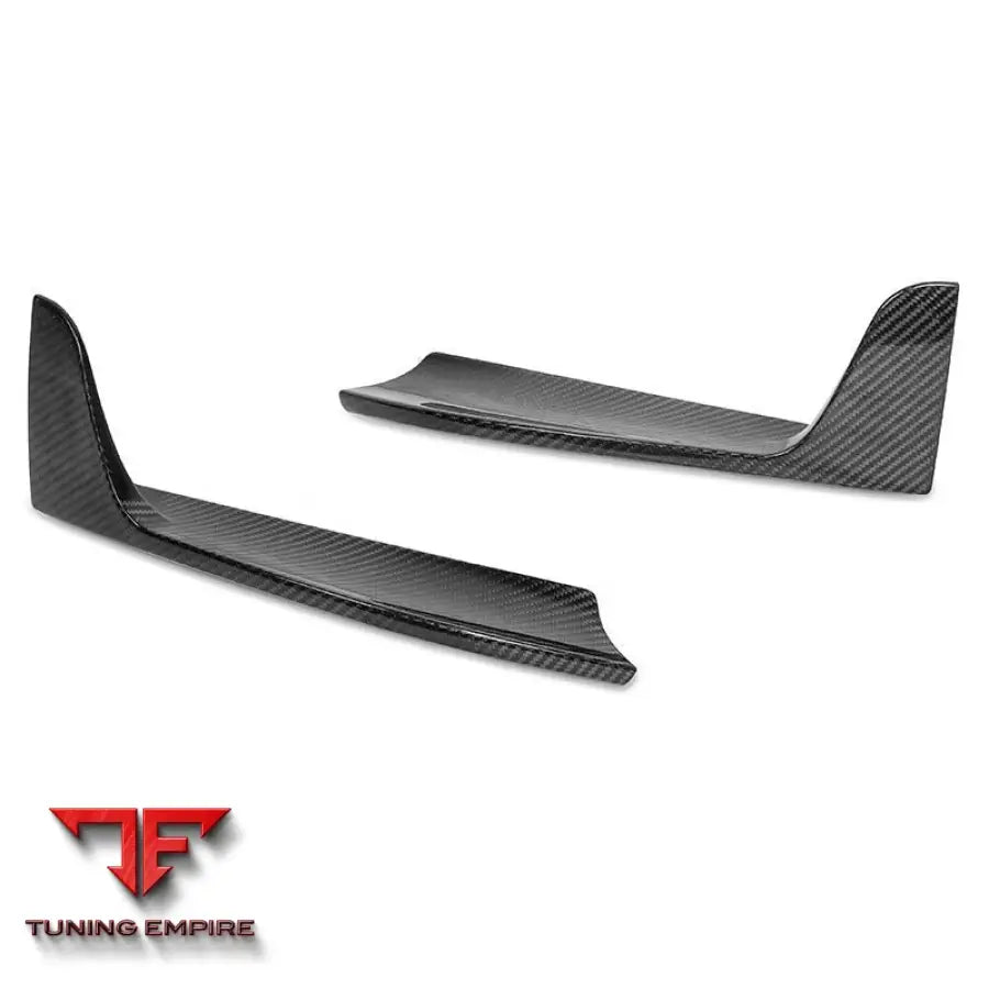 PORSCHE 718 CAYMAN BOXTER 2016 + FORZA DRY CARBON REAR BUMPER CANARDS