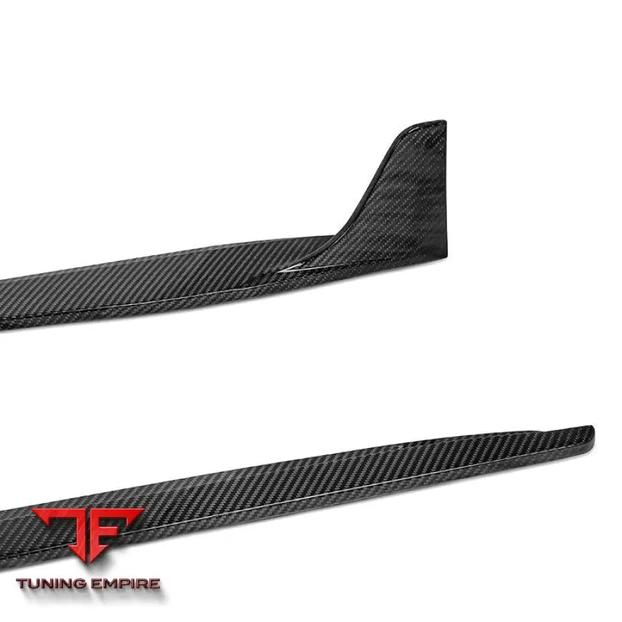 PORSCHE 718 CAYMAN BOXTER 2016 + FORZA DRY CARBON SIDE SKIRTS