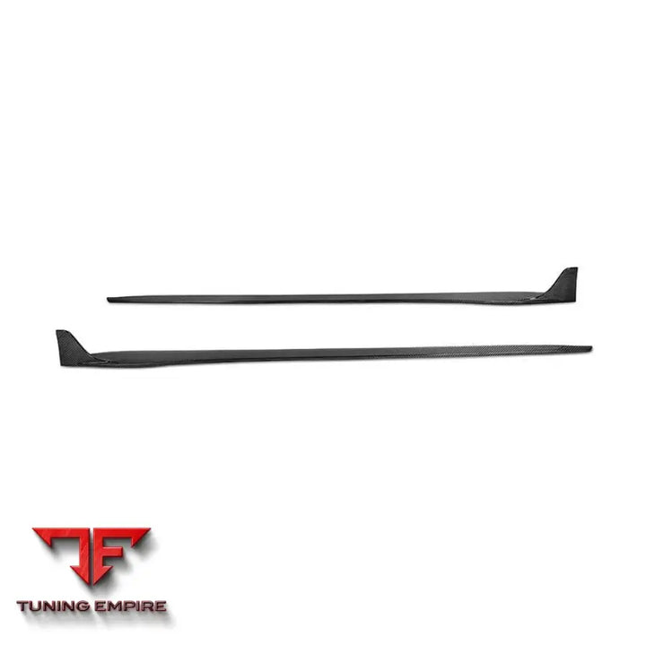 PORSCHE 718 CAYMAN BOXTER 2016 + FORZA DRY CARBON SIDE SKIRTS