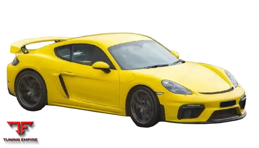 PORSCHE 718 CAYMAN GT4 CARBON FIBER REAR WING SPOILER