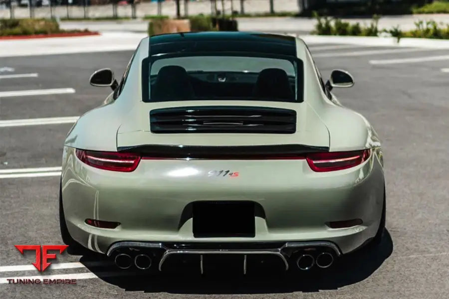 PORSCHE 911 / 991.1 991.2 CARRERA & S & 4S & GTS COUPE ONLY VRS STYLE TRUNK SPOILER BSD