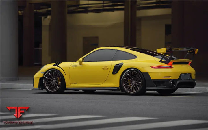 PORSCHE 911 / 991.1 & 991.2 CARRERAS GT2RS STYLE CARBON FIBER QUARTER PANEL SIDE SCOOPS BSD