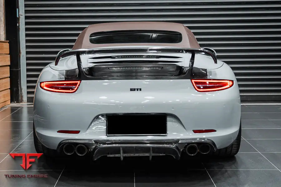 PORSCHE 911 / 991.1 CARRERAS4S TA STYLE TRUNK SPOILER BSD
