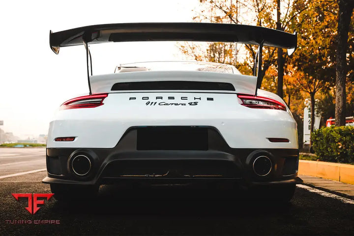 PORSCHE 911 / 991.2 CARRERA & S & 4S GT2RS STYLE CARBON FIBER TRUNK SPOILER WING BSD