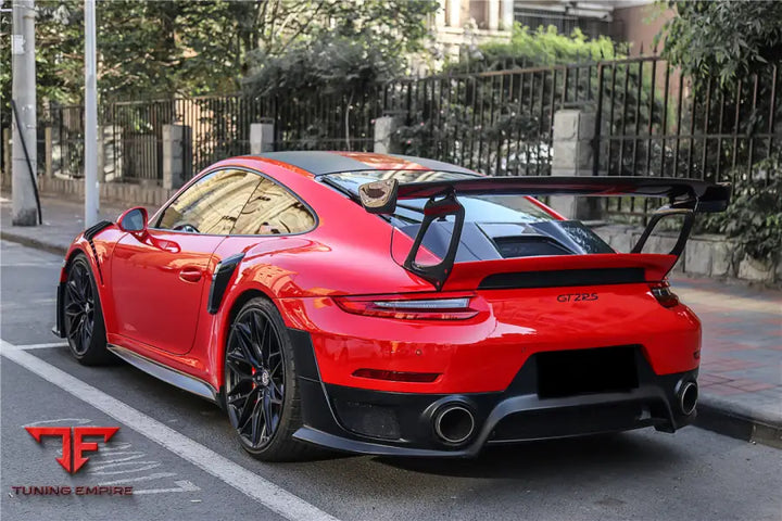 PORSCHE 911 / 991.2 CARRERA & S GT2RS STYLE PARTIAL CARBON FIBER REAR BUMPER BSD