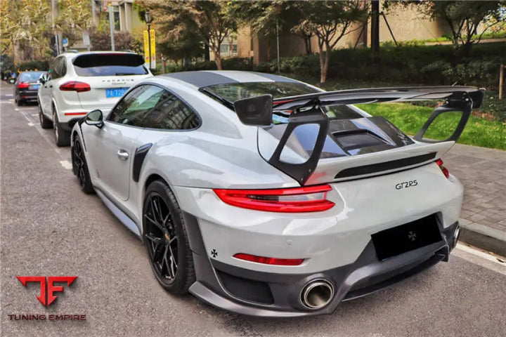 PORSCHE 911 / 991.2 CARRERA & S GT2RS STYLE PARTIAL CARBON FIBER REAR BUMPER BSD