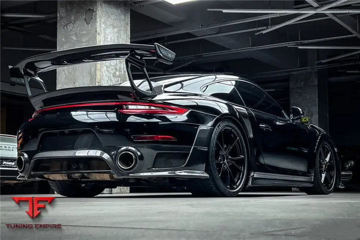 PORSCHE 911 / 991.2 CARRERATARGA 44S GT2RS STYLE CARBON FIBER QUARTER PANEL SIDE SCOOPS BSD