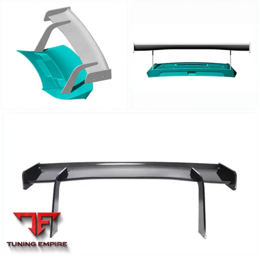 PORSCHE 911 (991) 991.2 GT3RS COUPE CARBON FIBER REAR TRUNK SPOILER 2012-2018Y