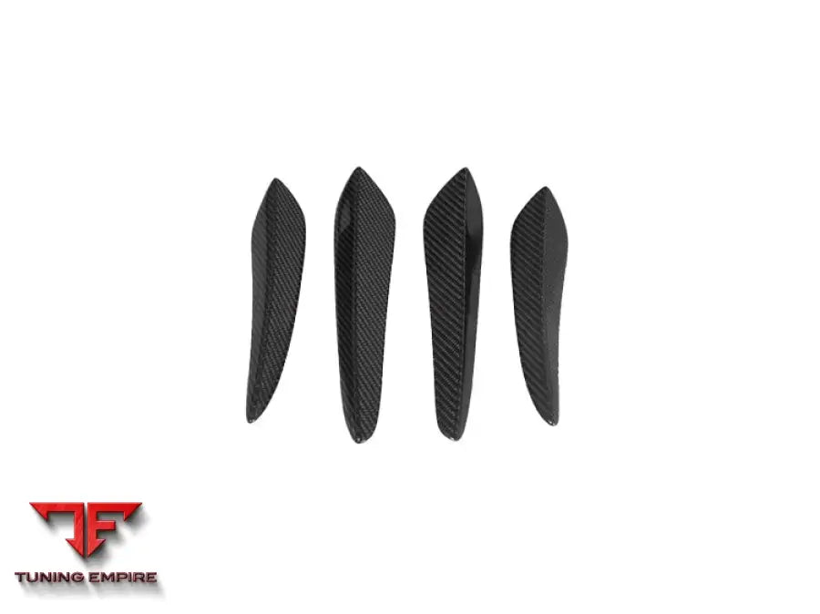 PORSCHE 911 / 991.2 TURBO S BKSS STYLE CARBON FIBER FRONT CANARDS BSD