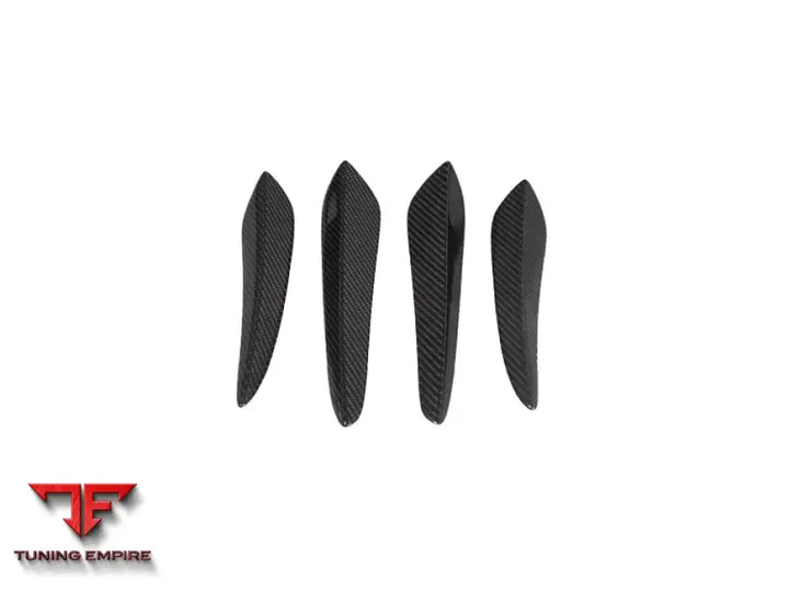 PORSCHE 911 / 991.2 TURBO S BKSS STYLE CARBON FIBER FRONT CANARDS BSD