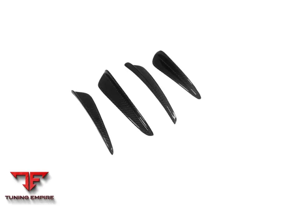 PORSCHE 911 / 991.2 TURBO S BKSS STYLE CARBON FIBER FRONT CANARDS BSD