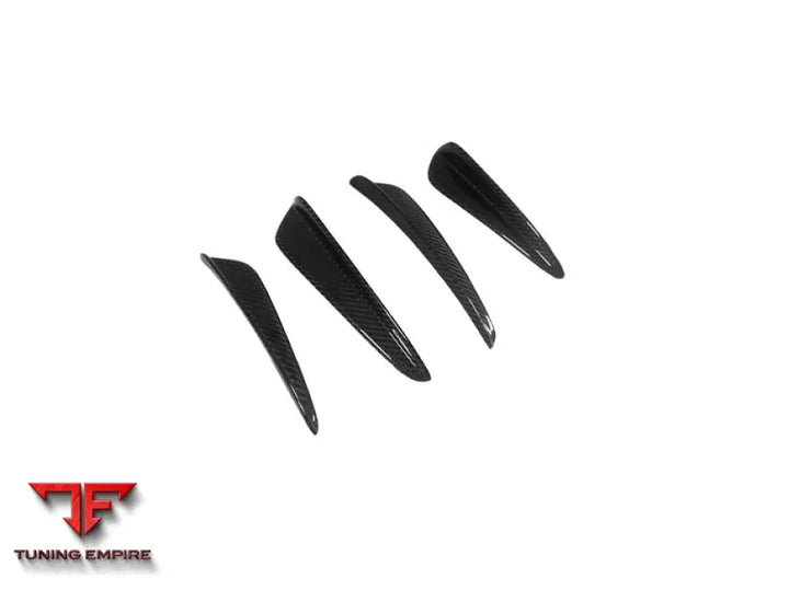 PORSCHE 911 / 991.2 TURBO S BKSS STYLE CARBON FIBER FRONT CANARDS BSD