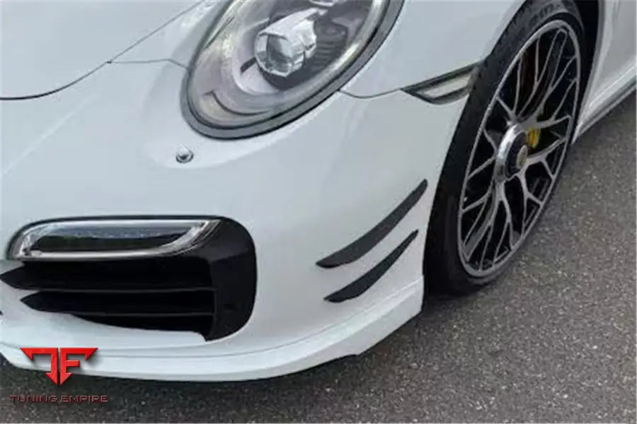 PORSCHE 911 / 991.2 TURBO S BKSS STYLE CARBON FIBER FRONT CANARDS BSD