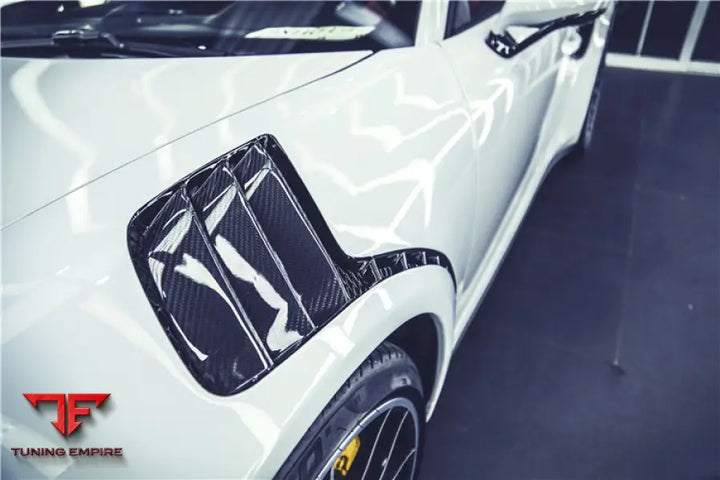 PORSCHE 911 / 991.2 TURBOS GT3RS STYLE PARTIAL CARBON FIBER FENDER BSD