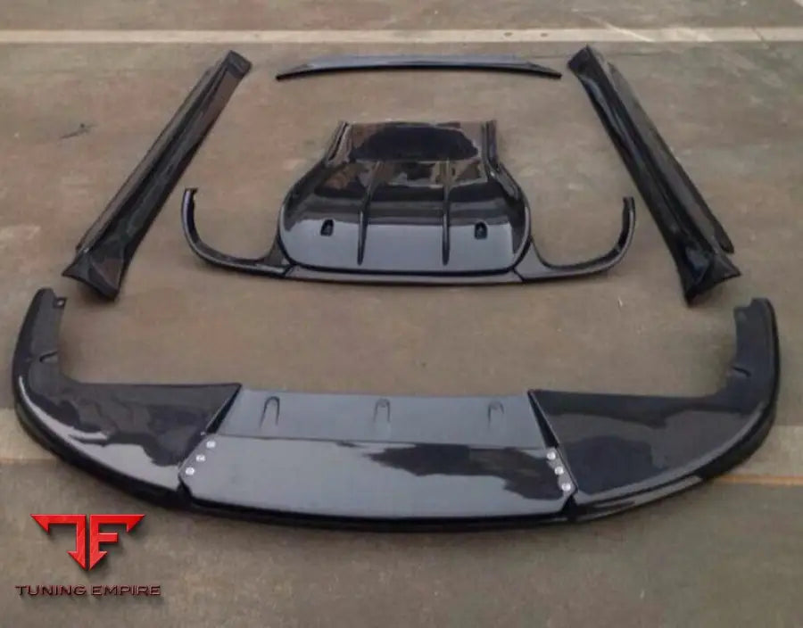 PORSCHE 911 (991) CARBON FIBER FRONT LIP SPOILER LIGHTWEIGHT GLOSSY FINISH OEM FIT 2010 2013