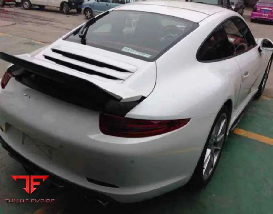 PORSCHE 911 (991) CARBON FIBER FRONT LIP SPOILER LIGHTWEIGHT GLOSSY FINISH OEM FIT 2010 2013
