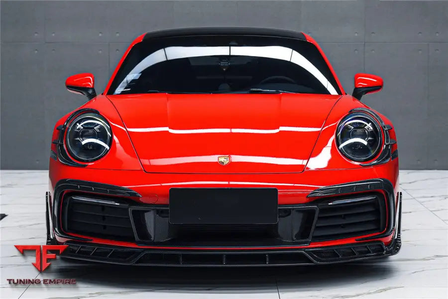 PORSCHE 911 / 992 CARRERA & 4 & 4S & TARGA & CABRIOLET BKSSII STYLE FRONT BUMPER VENT TRIMS BSD