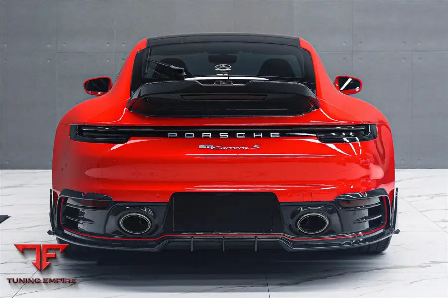 PORSCHE 911 992 CARRERA & 4 & 4S & TARGA & CABRIOLET BKSSII STYLE REAR BUMPER VENT TRIMS BSD