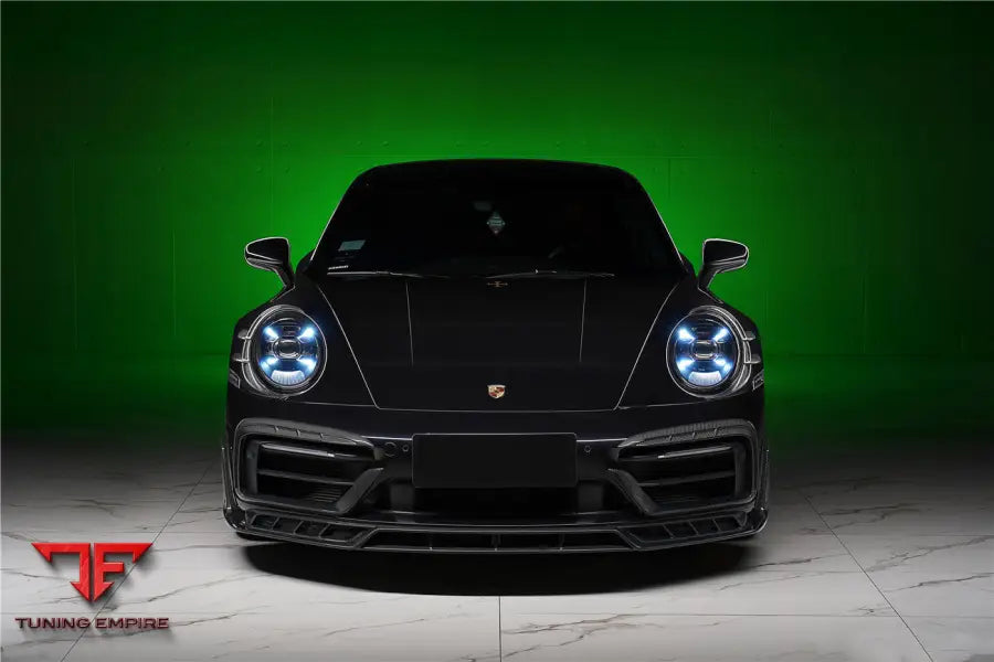 PORSCHE 911 / 992 CARRERA & 4 & 4S & TARGA & CABRIOLET SD-SPORT DESIGN MODEL BKSSII STYLE FRONT BUMPER VENT TRIMS BSD