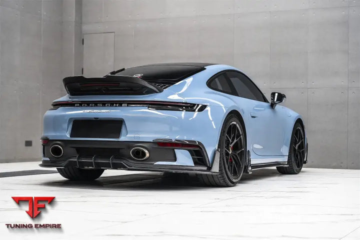 PORSCHE 911 / 992 CARRERA & 4 & 4S & TARGA & CABRIOLET SD-SPORT DESIGN MODEL BKSSII STYLE REAR BUMPER VENT TRIMS BSD