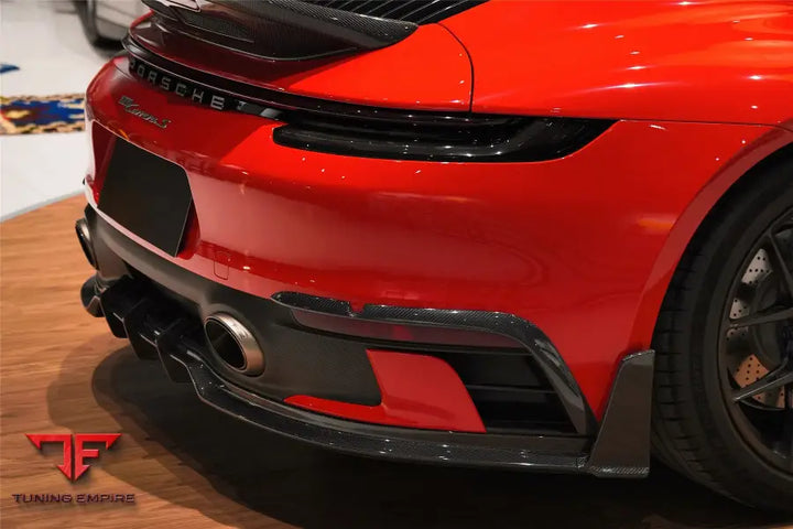 PORSCHE 911 / 992 CARRERA & 4 & 4S & TARGA & CABRIOLET SD-SPORT DESIGN MODEL BKSSII STYLE REAR LIP BSD
