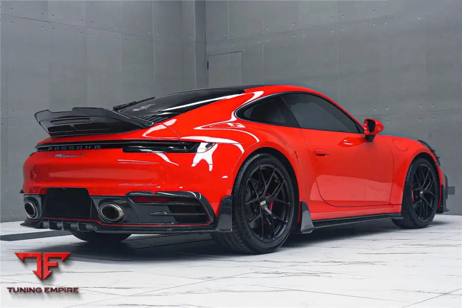 PORSCHE 911 / 992 CARRERA S & 4 & 4S BKSS VER.4 STYLE TRUNK WING BSD
