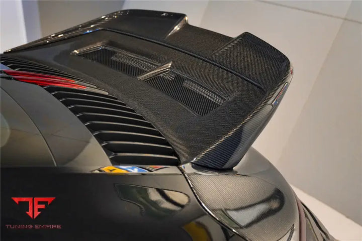 PORSCHE 911 / 992 CARRERA S & 4 & 4S BKSS VER.4 STYLE TRUNK WING BSD