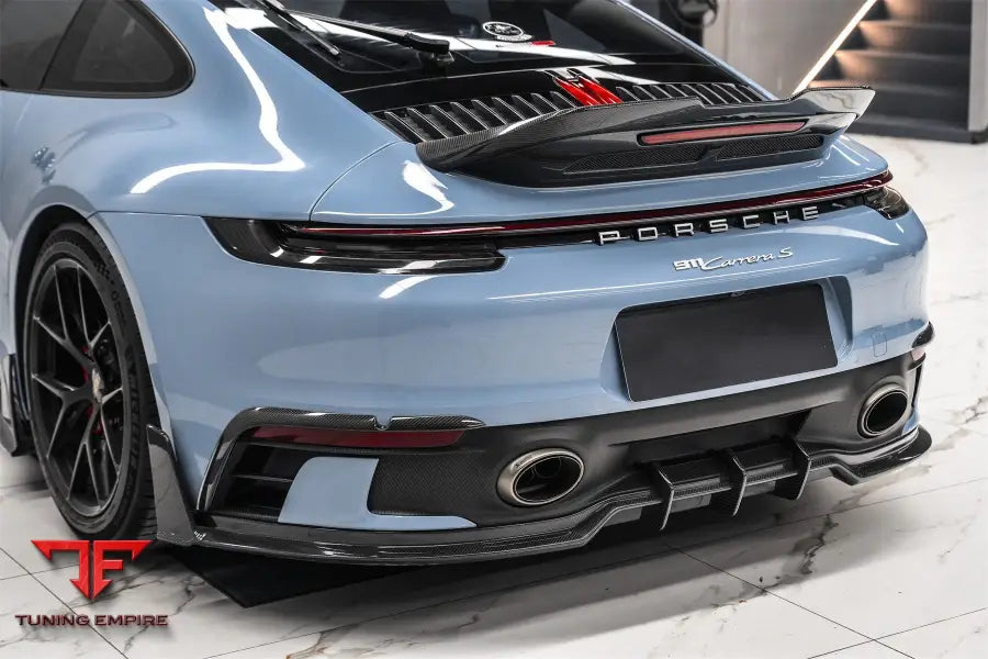 PORSCHE 911 / 992 CARRERA S & 4 & 4S BKSS VER.4 STYLE TRUNK WING BSD