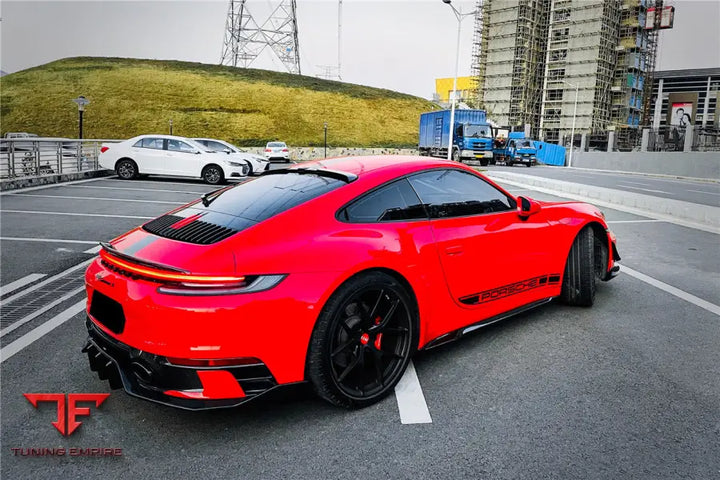 PORSCHE 911 / 992 CARRERA & S & 4 & 4S TA STYLE CARBON FIBER ROOF SPOILER BSD