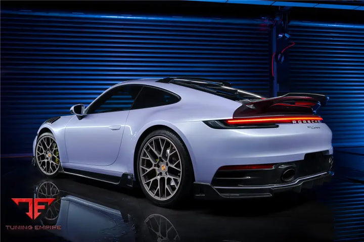 PORSCHE 911 / 992 CARRERA S & 4 & 4S & TARGA & CABRIOLET BKSS STYLE REAR LIP BSD