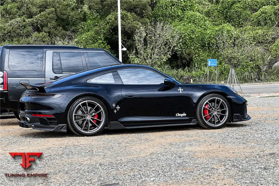 PORSCHE 911 / 992 CARRERA S & 4 & 4S & TARGA & CABRIOLET BKSS STYLE SIDE SKIRTS BSD