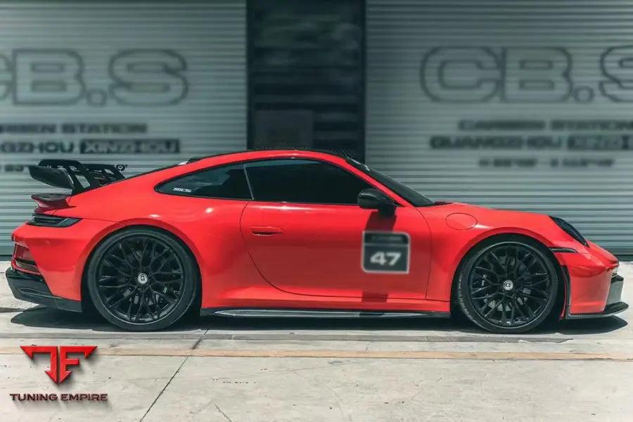 PORSCHE 911 / 992 CARRERA & S & 4 & 4S & TARGA & CABRIOLET GT3 STYLE SIDE SKIRTS BSD