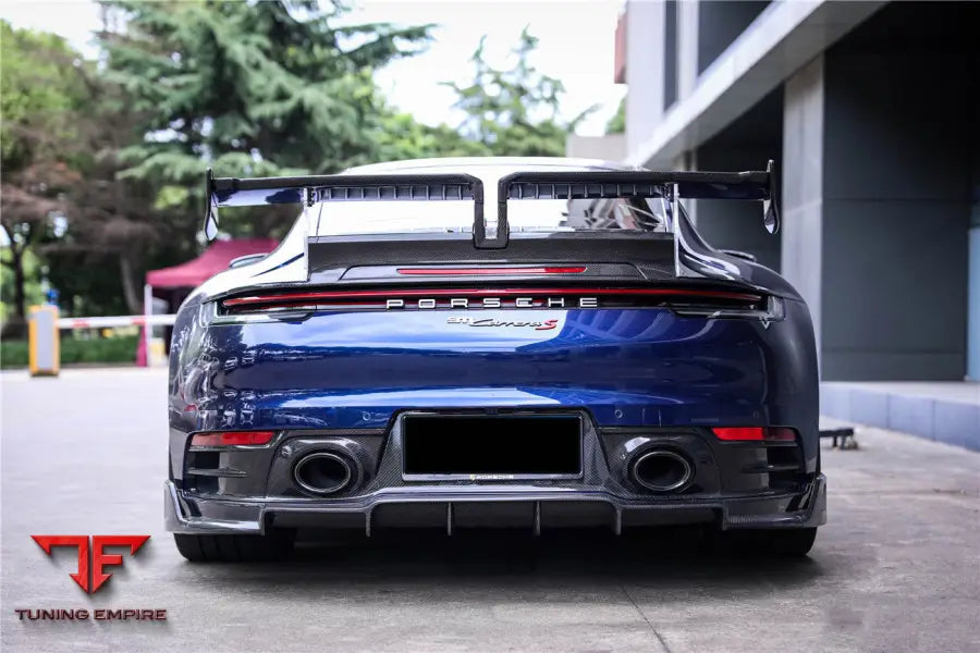 PORSCHE 911 / 992 CARRERA S & 4 & 4S & TARGA & CABRIOLET OE STYLE REAR DIFFUSER BSD